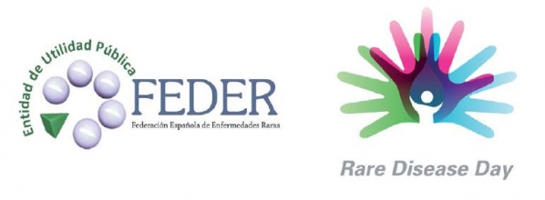 Imagen del logo del Día Mundial de las Enfermedades Raras.
