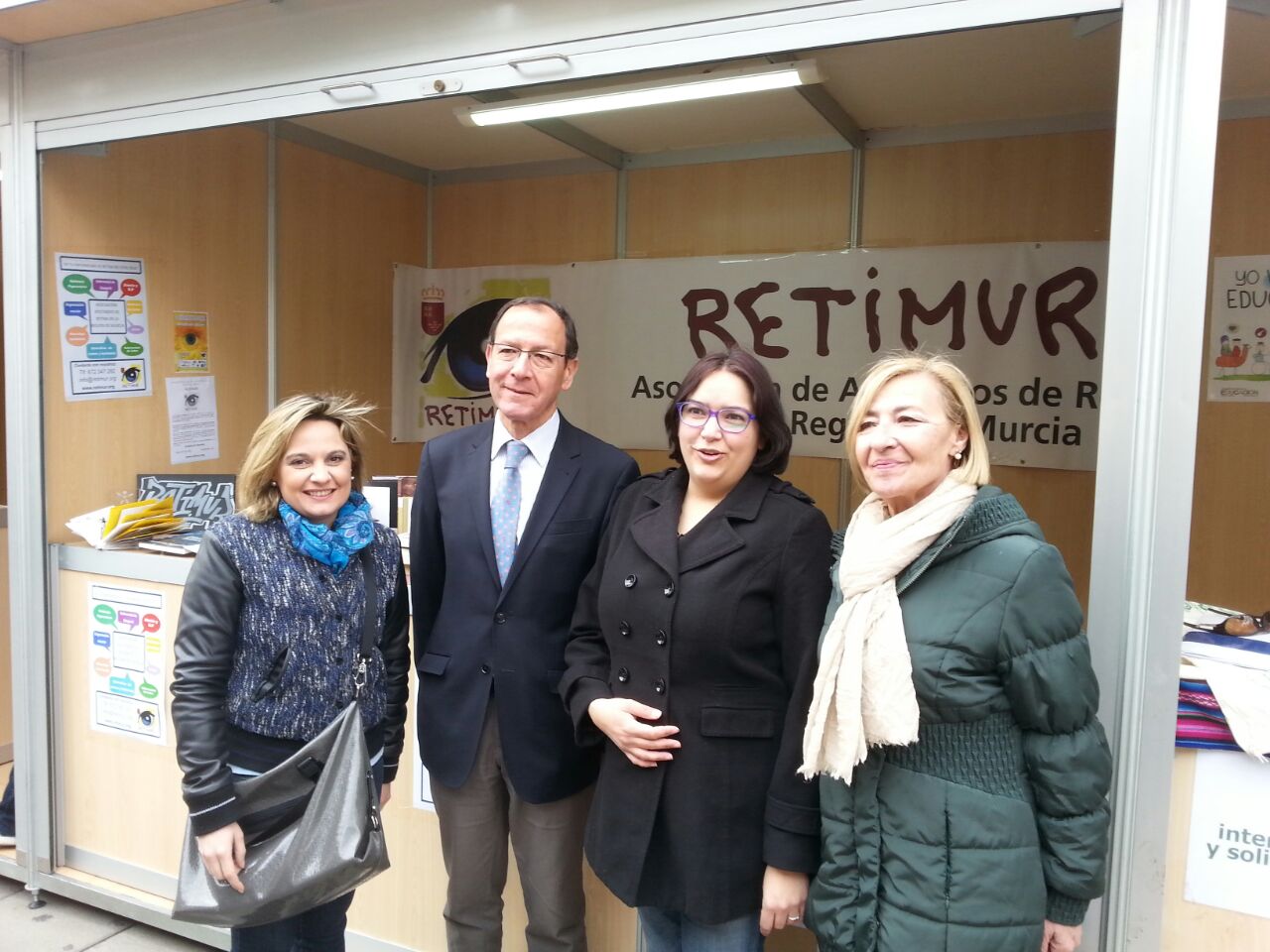 imagen con el alcalde de Murcia.